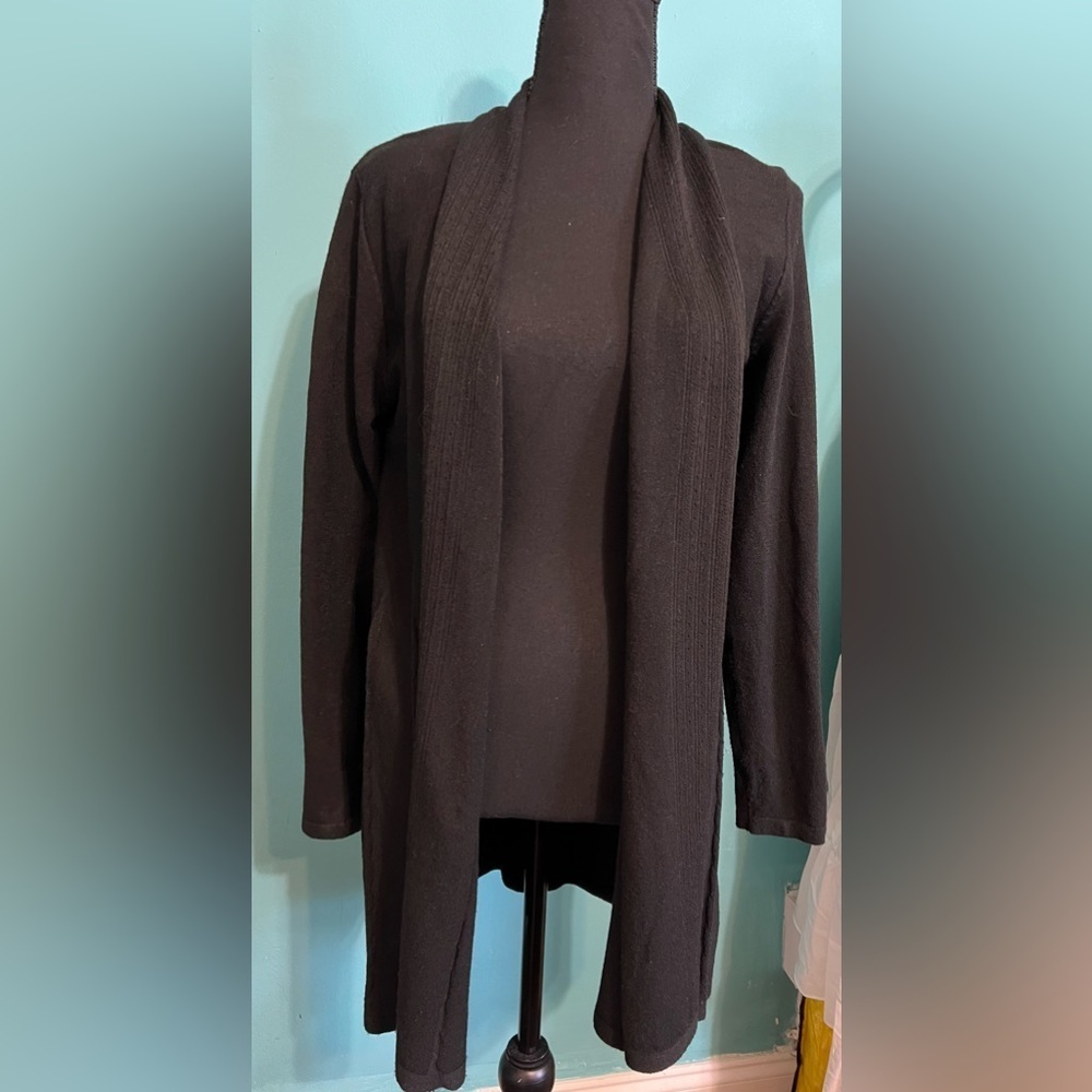 #168 Carolyn Taylor Black Sweater